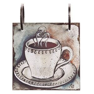 Words To Live By Coffee Tile